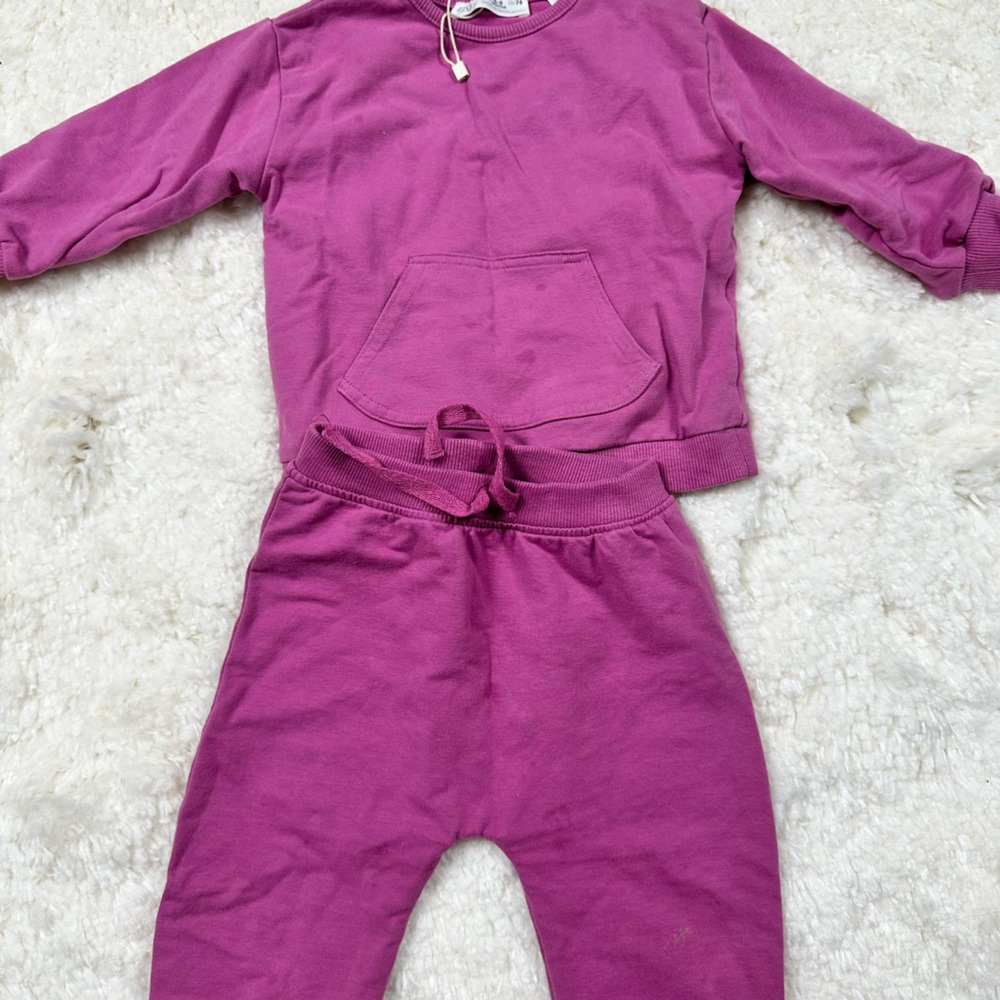 Zara purple matching set